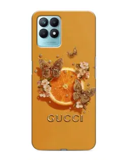 Чехол для Realme NARZO 50 с картинкой «Gucci — золотые бабочки» Чехол для Realme NARZO 50 с картинкой «Gucci — золотые бабочки»
