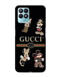 Чехол для Realme NARZO 50 с картинкой «Gucci — герои Disney и монограмма» Чехол для Realme NARZO 50 с картинкой «Gucci — герои Disney и монограмма»