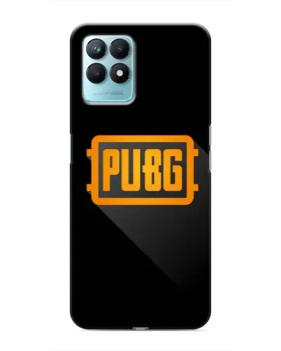 Чехол для Realme NARZO 50 с картинкой «PUBG — рамка лого» Чехол для Realme NARZO 50 с картинкой «PUBG — рамка лого»