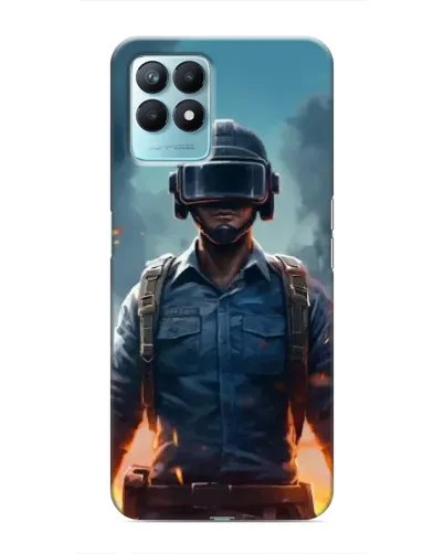 Чехол для Realme NARZO 50 с картинкой «PUBG — реалистичный герой» Чехол для Realme NARZO 50 с картинкой «PUBG — реалистичный герой»