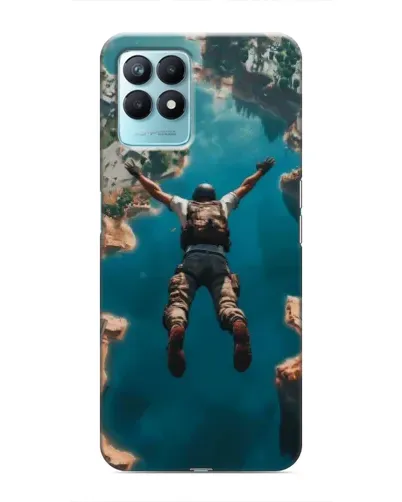 Чехол для Realme NARZO 50 с картинкой «PUBG — свободное падение» Чехол для Realme NARZO 50 с картинкой «PUBG — свободное падение»