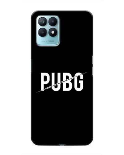 Чехол для Realme NARZO 50 с картинкой «PUBG — белый логотип» Чехол для Realme NARZO 50 с картинкой «PUBG — белый логотип»