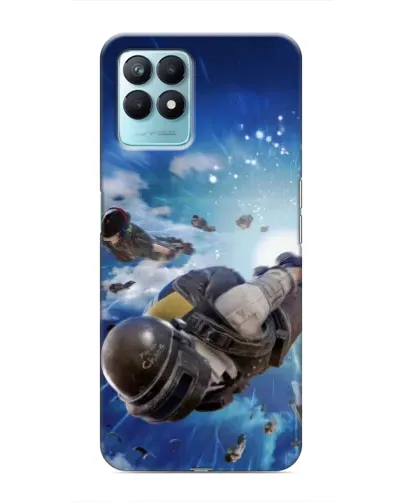 Чехол для Realme NARZO 50 с картинкой «Десант PUBG — прыжок» Чехол для Realme NARZO 50 с картинкой «Десант PUBG — прыжок»