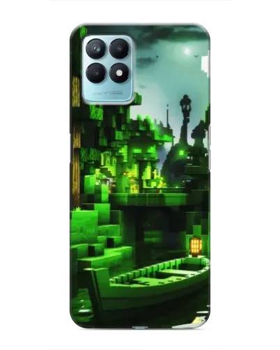 Чехол для Realme NARZO 50 с картинкой «Minecraft лесной пейзаж» Чехол для Realme NARZO 50 с картинкой «Minecraft лесной пейзаж»