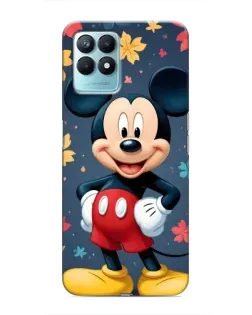 Чехол для Realme NARZO 50 с картинкой «Осенний Mickey Mouse»