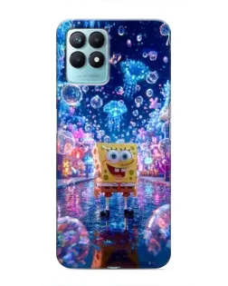 Чехол для Realme NARZO 50 с картинкой «Неоновый океан»