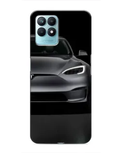 Чехол для Realme NARZO 50 с картинкой «Tesla Model S Look»