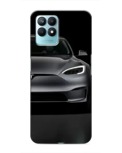 Чехол для Realme NARZO 50 с картинкой «Tesla Model S Look»