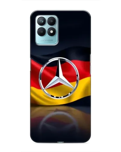 Чехол для Realme NARZO 50 с картинкой «Mercedes — флаг Германии» Чехол для Realme NARZO 50 с картинкой «Mercedes — флаг Германии»