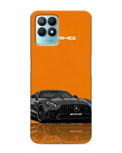 Чехол для Realme NARZO 50 с картинкой «Оранжевый Mercedes AMG» Чехол для Realme NARZO 50 с картинкой «Оранжевый Mercedes AMG»