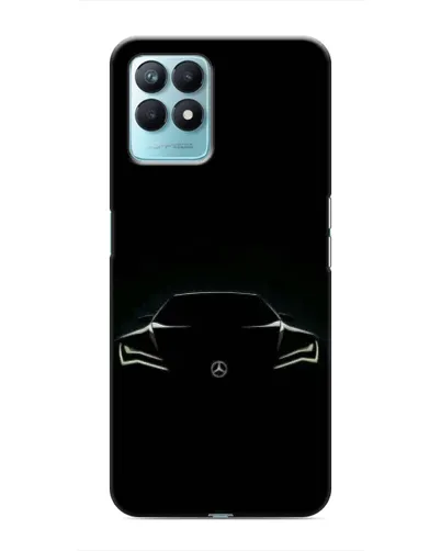 Чехол для Realme NARZO 50 с картинкой «Mercedes — силуэт авто» Чехол для Realme NARZO 50 с картинкой «Mercedes — силуэт авто»