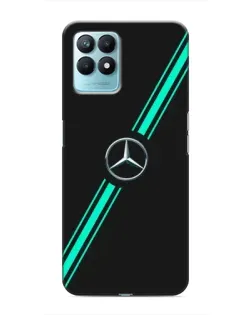 Чехол для Realme NARZO 50 с картинкой «Спортивные линии Mercedes»