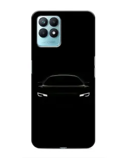 Чехол для Realme NARZO 50 с картинкой «Взгляд Audi в темноте»