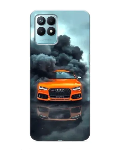 Чехол для Realme NARZO 50 с картинкой «Audi в облаках дыма» Чехол для Realme NARZO 50 с картинкой «Audi в облаках дыма»