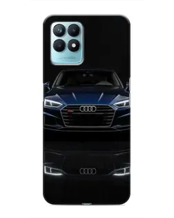 Чехол для Realme NARZO 50 с картинкой «Audi — ночное отражение»