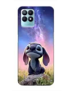 Чехол для Realme NARZO 50 с картинкой «Стич на рассвете» Чехол для Realme NARZO 50 с картинкой «Стич на рассвете»