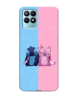 Чехол для Realme NARZO 50 с картинкой «Stitch и Angel Love» Чехол для Realme NARZO 50 с картинкой «Stitch и Angel Love»