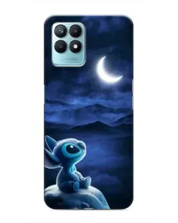Чехол для Realme NARZO 50 с картинкой «Лунная ночь Стича» Чехол для Realme NARZO 50 с картинкой «Лунная ночь Стича»
