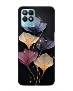 Чехол для Realme NARZO 50 с картинкой «Лиловые цветы грации»