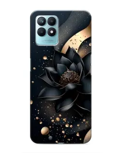 Чехол для Realme NARZO 50 с картинкой «Черный лотос»