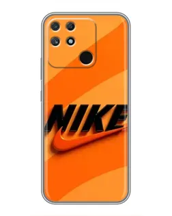 Чехол для Realme NARZO 50A с картинкой «Оранжевый драйв Nike» Чехол для Realme NARZO 50A с картинкой «Оранжевый драйв Nike»