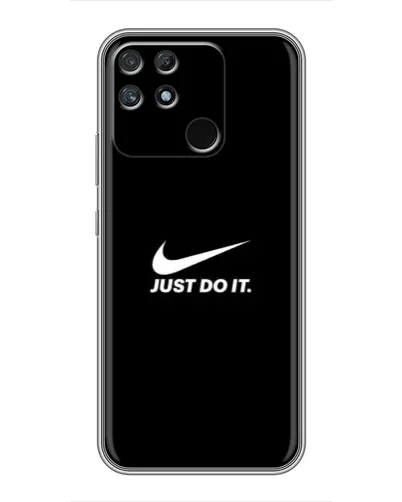 Чехол для Realme NARZO 50A с картинкой «Минимализм от Nike» Чехол для Realme NARZO 50A с картинкой «Минимализм от Nike»