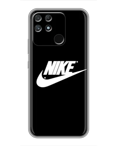 Чехол для Realme NARZO 50A с картинкой «Мазки краски Nike» Чехол для Realme NARZO 50A с картинкой «Мазки краски Nike»