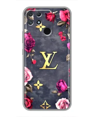 Чехол для Realme NARZO 50A с картинкой «Цветочный Louis Vuitton» Чехол для Realme NARZO 50A с картинкой «Цветочный Louis Vuitton»