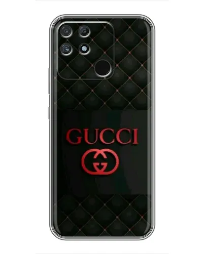 Чехол для Realme NARZO 50A с картинкой «Gucci — стеганый черный»