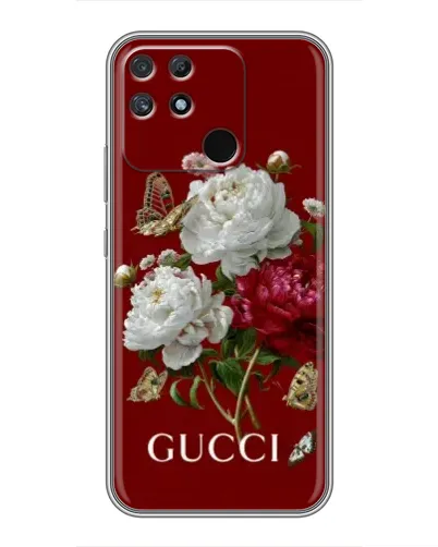 Чехол для Realme NARZO 50A с картинкой «Gucci —  сад»