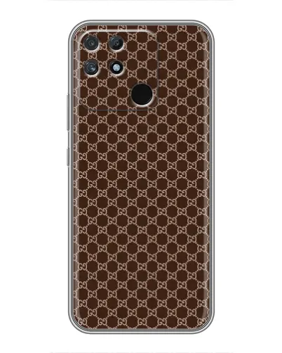 Чехол для Realme NARZO 50A с картинкой «Gucci — шоколадная сетка» Чехол для Realme NARZO 50A с картинкой «Gucci — шоколадная сетка»