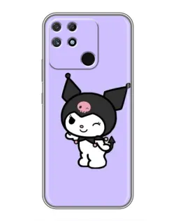 Чехол для Realme NARZO 50A с картинкой «Классическая Kuromi»