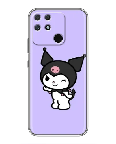 Чехол для Realme NARZO 50A с картинкой «Классическая Kuromi»