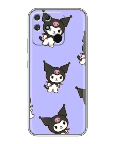 Чехол для Realme NARZO 50A с картинкой «Паттерн с Kuromi»