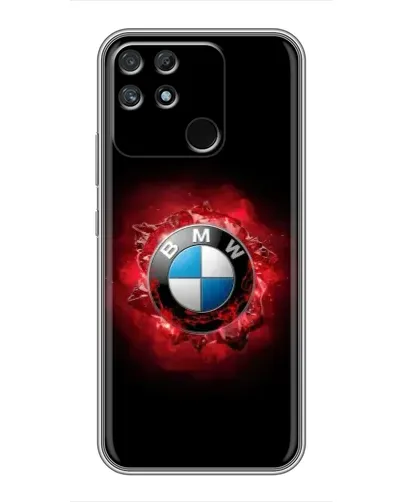 Чехол для Realme NARZO 50A с картинкой «Логотип BMW — вспышка»