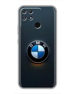 Чехол для Realme NARZO 50A с картинкой «Логотип BMW — минимализм» Чехол для Realme NARZO 50A с картинкой «Логотип BMW — минимализм»