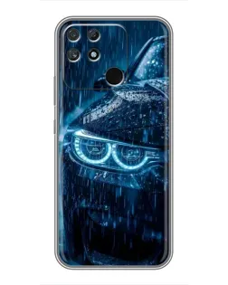 Чехол для Realme NARZO 50A с картинкой «BMW под дождем» Чехол для Realme NARZO 50A с картинкой «BMW под дождем»