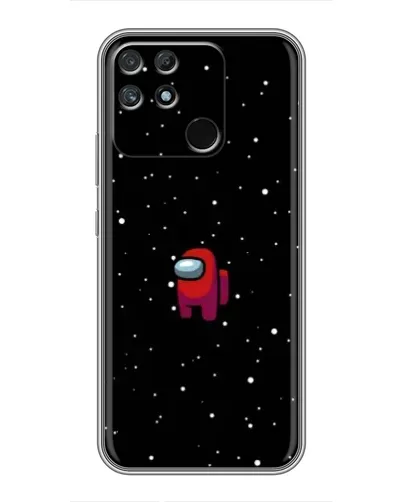 Чехол для Realme NARZO 50A с картинкой «Красный Among Us» Чехол для Realme NARZO 50A с картинкой «Красный Among Us»