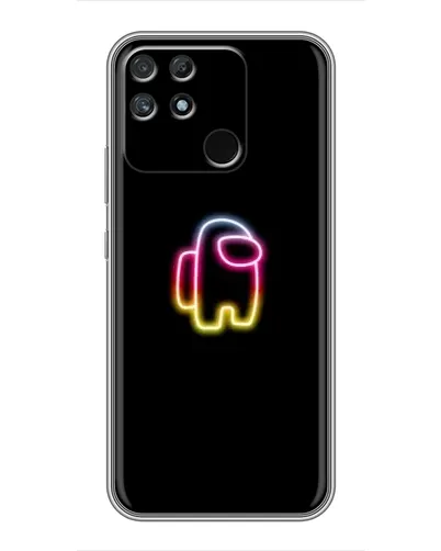 Чехол для Realme NARZO 50A с картинкой «Among Us градиент» Чехол для Realme NARZO 50A с картинкой «Among Us градиент»
