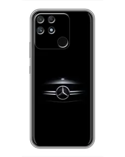 Чехол для Realme NARZO 50A с картинкой «Mercedes — абстрактные линии» Чехол для Realme NARZO 50A с картинкой «Mercedes — абстрактные линии»