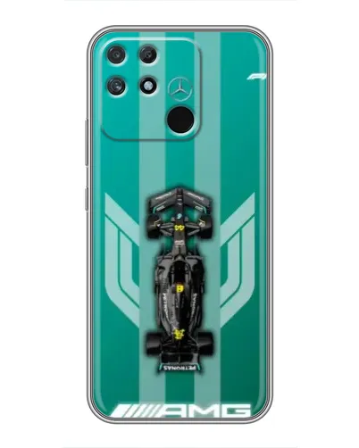 Чехол для Realme NARZO 50A с картинкой «Mercedes AMG Petronas»