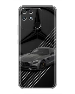 Чехол для Realme NARZO 50A с картинкой «Mercedes AMG — графика» Чехол для Realme NARZO 50A с картинкой «Mercedes AMG — графика»