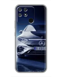Чехол для Realme NARZO 50A с картинкой «Mercedes EQ — будущее» Чехол для Realme NARZO 50A с картинкой «Mercedes EQ — будущее»