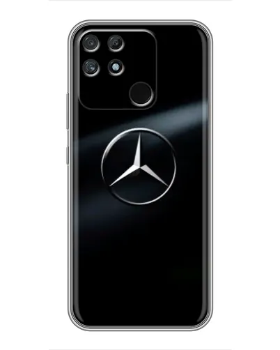 Чехол для Realme NARZO 50A с картинкой «Mercedes на металле» Чехол для Realme NARZO 50A с картинкой «Mercedes на металле»
