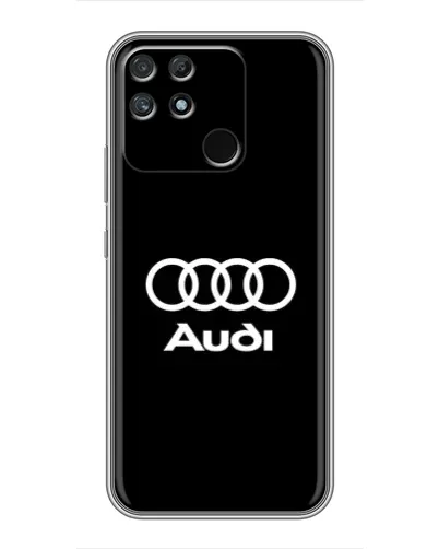 Чехол для Realme NARZO 50A с картинкой «Классическое лого Audi»