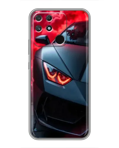 Чехол для Realme NARZO 50A с картинкой «Lamborghini красное сияние» Чехол для Realme NARZO 50A с картинкой «Lamborghini красное сияние»