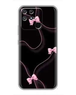 Чохол для Realme NARZO 50A з картинкою «Рожеві стрічки»