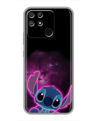 Чехол для Realme NARZO 50A с картинкой «Неоновый Stitch» Чехол для Realme NARZO 50A с картинкой «Неоновый Stitch»