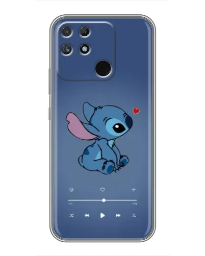 Чехол для Realme NARZO 50A с картинкой «Музыкальный Stitch» Чехол для Realme NARZO 50A с картинкой «Музыкальный Stitch»