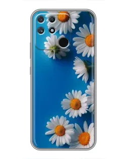 Чохол для Realme NARZO 50A з картинкою «Білосніжні маргаритки»